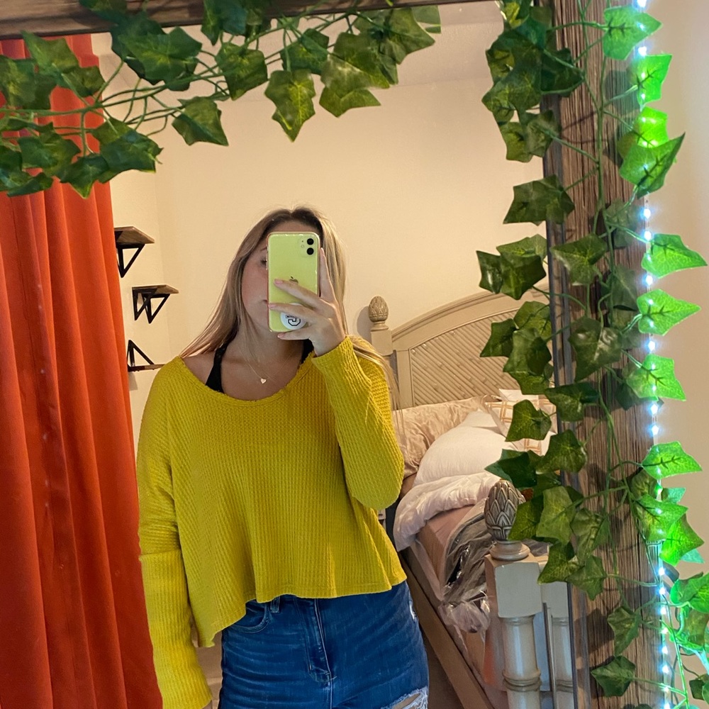 Cute Yellow Long Sleeve